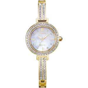 Citizen Eco-Drive Silhouette Crystal Ladies Watch EM0862-56D